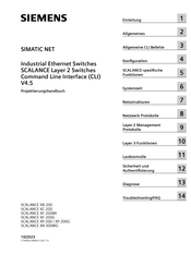Siemens SIMATIC NET SCALANCE XP-200G Projektierungshandbuch