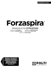 Polti Forzaspira AG220 plus Bedienungsanleitung