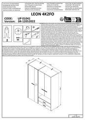 Forma Ideale LEON 4K2FO Montageanleitung