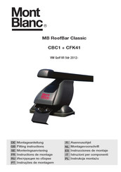 Mont Blanc Classic CFK41 Montageanleitung