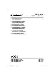 EINHELL 45.136.97 Originalbetriebsanleitung