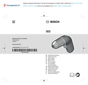 Bosch IXO Colour Edition Originalbetriebsanleitung
