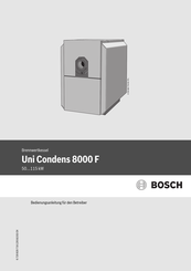 Bosch Uni Condens 8000 F 70 Bedienungsanleitung Für Den Betreiber