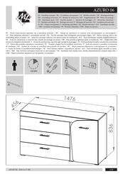 ML MEBLE AZURO 06 Montageanleitung