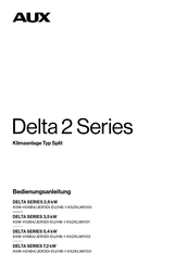 AUX Delta 2 Serie Bedienungsanleitung