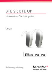 Bernafon Leox 3 - LX3 BTE SP Bedienungsanleitung