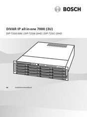 Bosch DIVAR IP all-in-one 7000 Installationshandbuch