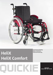 Quickie HeliX Comfort Gebrauchsanweisung