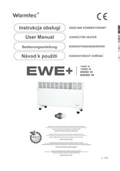Warmtech EWE+ 1000 Wi-Fi Bedienungsanleitung
