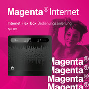 Huawei Magenta Internet Flex Box B593s Bedienungsanleitung