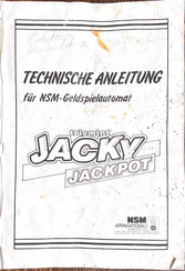 NSM triomint Jacky Jackpot Technische Anleitung