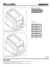 Masterflex ISMATEC MFLX78018-10 Bedienungsanleitung