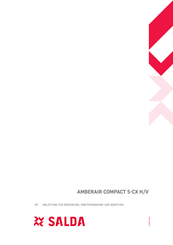 Salda AmberAir Compact S-CX-1000-V Anleitung Für Bedienung Und Wartung