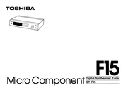 Toshiba F15 Bedienungsanleitung