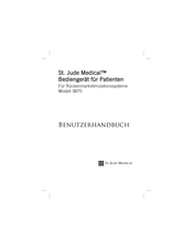 St. Jude Medical 3875 Benutzerhandbuch