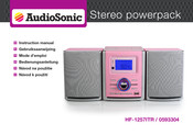 Audiosonic 0593304 Bedienungsanleitung