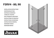 RAVAK FSRV4 - 80 Montageanleitung