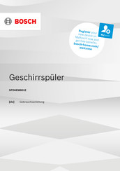 Bosch SPD6EM801E Gebrauchsanleitung