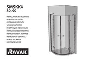 RAVAK SMSKK4 80 Montageanleitung