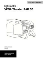 Lightmaxx VEGA Theater PAR 50 Bedienungsanleitung