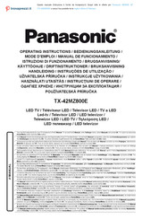Panasonic MZ800E Bedienungsanleitung