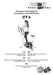 Christopeit Sport CT4 Montage- Und Bedienungsanleitung