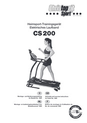 Christopeit Sport CS 200 Montage- Und Bedienungsanleitung