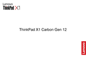 Lenovo ThinkPad X1 Carbon Gen 12 Bedienungsanleitung