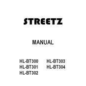 Streetz HL-BT301 Benutzerhandbuch