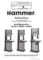 Hammer N4400 Betriebsanleitung