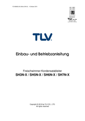 TLV SH5N-X Einbau- Und Bedienungsanleitung