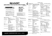 Sharp SM-31H Serviceanleitung