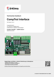 S-Klima CompTrol Master Technisches Handbuch