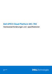 Dell APEX Cloud Platform MC-760 Bedienungsanleitung