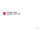 Leica CALONOX 2 SIGHT Anleitung