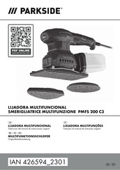 Parkside PMFS 200 C3 Originalbetriebsanleitung