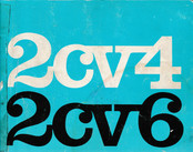 CITROËN 2CV 4 1970 Anhang Zur Betriebsanleitung