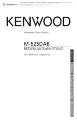 Kenwood M-525DAB Bedienungsanleitung