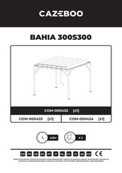 CAZEBOO COM-000433 Montageanleitung