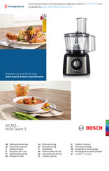 Bosch MCM3200 Gebrauchsanleitung