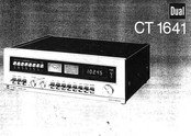 Dual CT 1641 Bedienungsanleitung