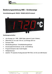 ICS Schneider Messtechnik IMG-ADR42.6000.710xO Bedienungsanleitung