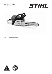 Stihl MS 391 Gebrauchsanleitung