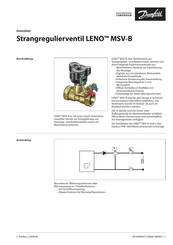 Danfoss LENO MSV-B Beschreibung