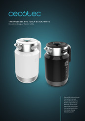 Cecotec THERMOSENSE 600 TOUCH BLACK Bedienungsanleitung