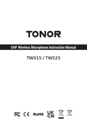 TONOR TW515 Bedienungsanleitung