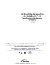 Nordson EcoDry Serie Bedienungsanleitung