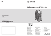 Bosch UniversalAquatak 36V-100 Originalbetriebsanleitung