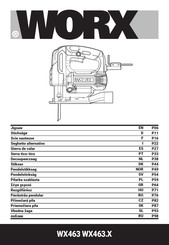 Worx WX463.X Bedienungsanleitung