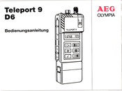AEG Olympia Teleport 9 Bedienungsanleitung